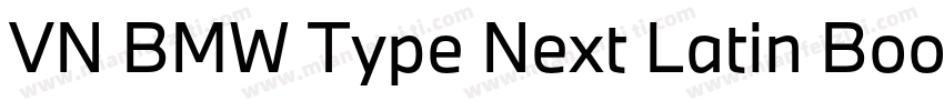 VN BMW Type Next Latin Book字体转换